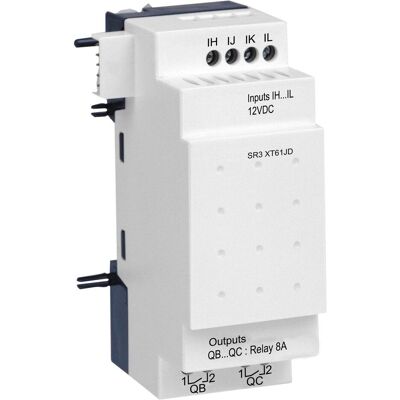 Schneider Electric SR3XT61JD Module E/S numérique - Extension 12VDC - Publicité Schneider Electric SR3XT61JD Module E/S numérique - Extension 12VDC - Publicité