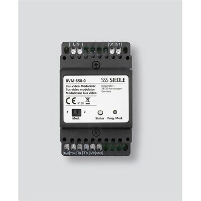Siedle BVM650-0 Système vidéo pour bus - Interphone vidéo - Publicité Siedle BVM650-0 Système vidéo pour bus - Interphone vidéo - Publicité