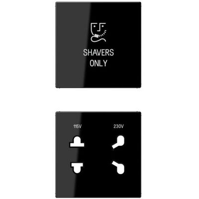 JUNG SO A 7522 SW PL - Plaque de protection double - Noir - Publicité JUNG SO A 7522 SW PL - Plaque de protection double - Noir - Publicité