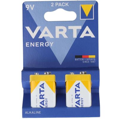 Varta Longlife Extra Pile 9V - Pile - Publicité Varta Longlife Extra Pile 9V - Pile - Publicité