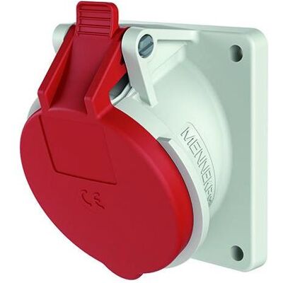 Mennekes 3093 5P 16A 400V Prise - Power Outlet - Publicité Mennekes 3093 5P 16A 400V Prise - Power Outlet - Publicité