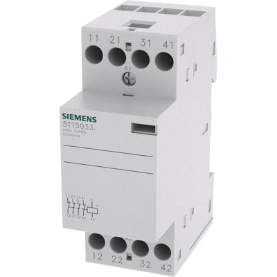 Contacteur Siemens SENTRON 4 pôles - 25A, 230V AC, 2kW - Publicité Contacteur Siemens SENTRON 4 pôles - 25A, 230V AC, 2kW - Publicité