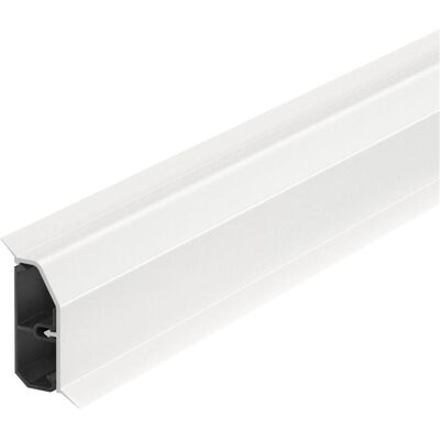 OBO Bettermann Système de plinthe électrique SLL 2050 - 2000mm Blanc - Publicité OBO Bettermann Système de plinthe électrique SLL 2050 - 2000mm Blanc - Publicité
