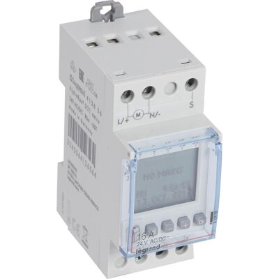 Legrand AlphaRex 24V AC/DC Horloge astronomique - Minuterie - Publicité Legrand AlphaRex 24V AC/DC Horloge astronomique - Minuterie - Publicité