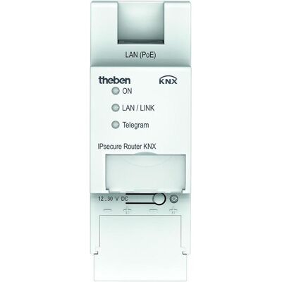 Theben, Accessoires Gamme d'interrupteurs, IPsecure-Router KNX - Publicité Theben, Accessoires Gamme d'interrupteurs, IPsecure-Router KNX - Publicité