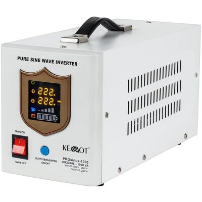 Kemot PROsinus-1000 UPS avec onde sinusoïdale pure - 700W - Publicité Kemot PROsinus-1000 UPS avec onde sinusoïdale pure - 700W - Publicité