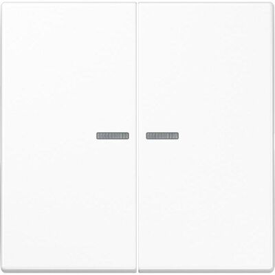 JUNG LS10921STRFWW Interrupteur RF KNX - 2 Boutons, Blanc - Contrôle KNX - Publicité JUNG LS10921STRFWW Interrupteur RF KNX - 2 Boutons, Blanc - Contrôle KNX - Publicité