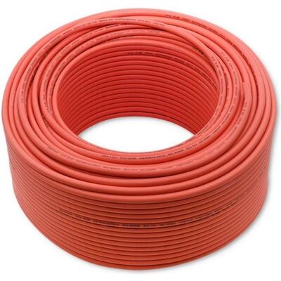 Qoltec 53852 Câble Solaire Photovoltaïque - 6mm², 100M, Rouge - Type de Produit - Publicité Qoltec 53852 Câble Solaire Photovoltaïque - 6mm², 100M, Rouge - Type de Produit - Publicité