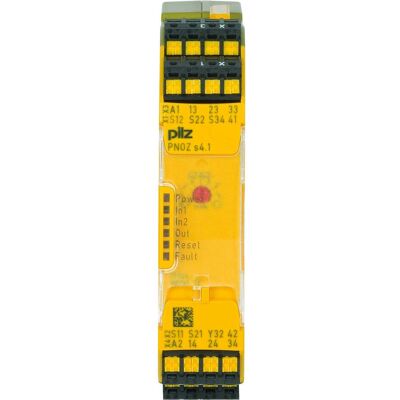 Pilz PNOZ s4.1 Relais de sécurité - 48-240VAC/DC, 3 NO, 1 NC - Publicité Pilz PNOZ s4.1 Relais de sécurité - 48-240VAC/DC, 3 NO, 1 NC - Publicité