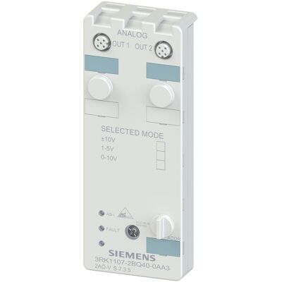 Siemens 3RK1107-2BQ40-0AA3 - Module compact K60 AS-i 2AQ - Publicité Siemens 3RK1107-2BQ40-0AA3 - Module compact K60 AS-i 2AQ - Publicité