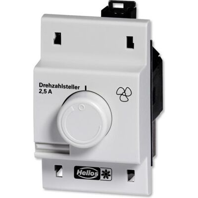 Helios, Ventilateur d'aération, HELI ESE 2,5 Régulateur de vitesse encastrable IP20 max 2,5A - Publicité Helios, Ventilateur d'aération, HELI ESE 2,5 Régulateur de vitesse encastrable IP20 max 2,5A - Publicité