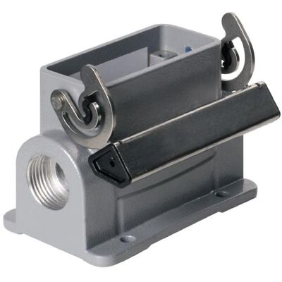 Weidmüller Boîtier de socle Étrier longitudinal Alu IP66 1901160000, Câble + prise électronique, Gris - Publicité Weidmüller Boîtier de socle Étrier longitudinal Alu IP66 1901160000, Câble + prise électronique, Gris - Publicité