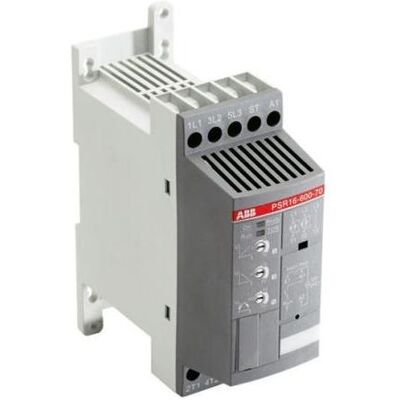 ABB, Commande moteur, PSR3-600-11 - 3A Softstarter 1.5kW - Publicité ABB, Commande moteur, PSR3-600-11 - 3A Softstarter 1.5kW - Publicité