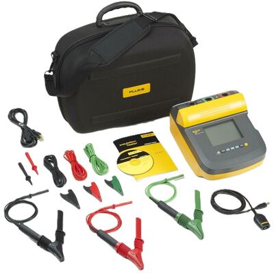 Fluke, Multimètre, 1550C Calibré selon la norme d'usine (ohn (CAT III 1000V, CAT IV 600V, Multimètre portable) - Publicité Fluke, Multimètre, 1550C Calibré selon la norme d'usine (ohn (CAT III 1000V, CAT IV 600V, Multimètre portable) - Publicité