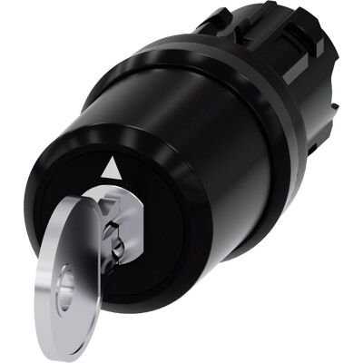 Siemens 3SU1000-5BL11-0AA0 Interrupteur à clé - 3 Positions, 22mm, IP67 - Publicité Siemens 3SU1000-5BL11-0AA0 Interrupteur à clé - 3 Positions, 22mm, IP67 - Publicité
