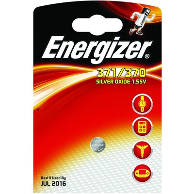 Energizer SR69 (371/370) / 1.55 V (1 pcs, SR69, 35 mAh), Batteries + piles - Publicité Energizer SR69 (371/370) / 1.55 V (1 pcs, SR69, 35 mAh), Batteries + piles - Publicité