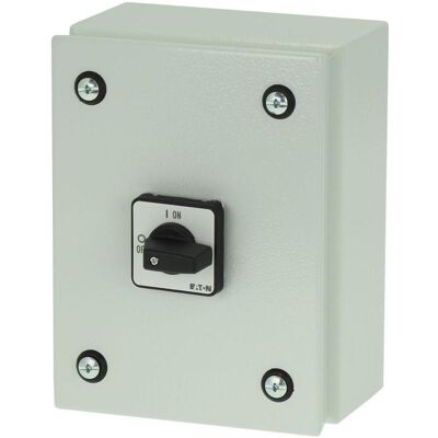Eaton, Distributeur de courant mobile, P1-40/SE1 Interrupteur MARCHE/ARRÊT 40A 690V 1 x 90° Gris, Noir 1p. Publicité Eaton, Distributeur de courant mobile, P1-40/SE1 Interrupteur MARCHE/ARRÊT 40A 690V 1 x 90° Gris, Noir 1p. Publicité