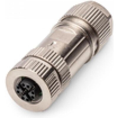 Digitus M12 Jack X-coded IP67 CAT 6A, field assembly, Câble + prise électronique, Argent - Publicité Digitus M12 Jack X-coded IP67 CAT 6A, field assembly, Câble + prise électronique, Argent - Publicité