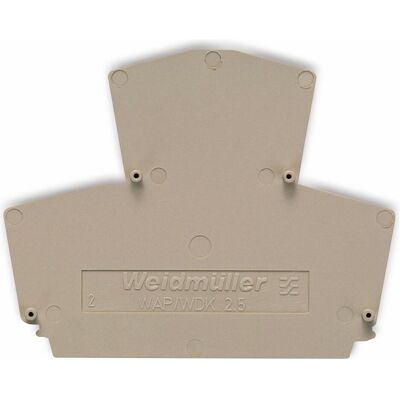 Weidmüller, Accessoires de connexion par câble, Plaque De Fermeture - Publicité Weidmüller, Accessoires de connexion par câble, Plaque De Fermeture - Publicité