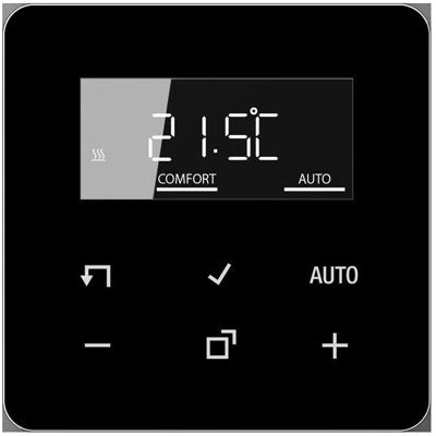 JUNG BTCD1791SW, Thermostat, Noir - Publicité JUNG BTCD1791SW, Thermostat, Noir - Publicité