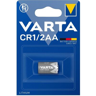 Varta CR 1/2 (1 pcs, CR 1/2AA, 670 mAh), Batteries + piles - Publicité Varta CR 1/2 (1 pcs, CR 1/2AA, 670 mAh), Batteries + piles - Publicité
