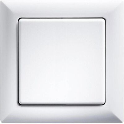 Eltako WT55-rw Interrupteur - 10A, Blanc, Encaster - Publicité Eltako WT55-rw Interrupteur - 10A, Blanc, Encaster - Publicité