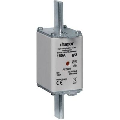 Hager, Fusible, LNH1160M (160 A) - Publicité Hager, Fusible, LNH1160M (160 A) - Publicité