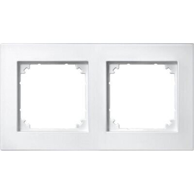 Merten 486219 - Système de cadre électrique blanc polaire - Publicité Merten 486219 - Système de cadre électrique blanc polaire - Publicité