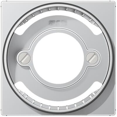 JUNG, Accessoires Gamme d'interrupteurs, Plaque centrale Lichtsig AS/A alu glz A537BFPLAL - Publicité JUNG, Accessoires Gamme d'interrupteurs, Plaque centrale Lichtsig AS/A alu glz A537BFPLAL - Publicité