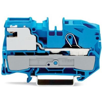 Wago Top Job S 2016-7114 Borne de sectionnement N 16qmm bleue, Accessoires électroniques + boîtier, Bleu - Publicité Wago Top Job S 2016-7114 Borne de sectionnement N 16qmm bleue, Accessoires électroniques + boîtier, Bleu - Publicité