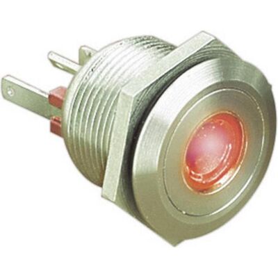 Eska Bulgin MPI001/28/RD Bouton-poussoir antivandalisme - IP66, Rouge - Publicité Eska Bulgin MPI001/28/RD Bouton-poussoir antivandalisme - IP66, Rouge - Publicité