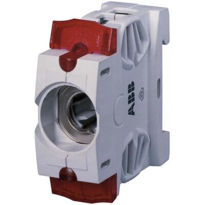 ABB ISS16/1 - Support de fusible D0 - Bride latérale - 16A - Publicité ABB ISS16/1 - Support de fusible D0 - Bride latérale - 16A - Publicité