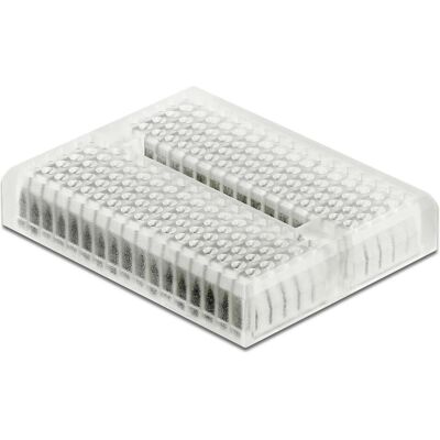 Delock Breadboard 170 contacts transparents, Carte de développement + kit - Publicité Delock Breadboard 170 contacts transparents, Carte de développement + kit - Publicité