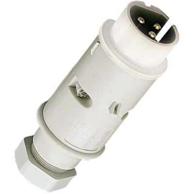 Mennekes, Prise + connecteur, MEN 663A 16A3P12H50V Connecteur IP44 (CEE 16/3) - Publicité Mennekes, Prise + connecteur, MEN 663A 16A3P12H50V Connecteur IP44 (CEE 16/3) - Publicité