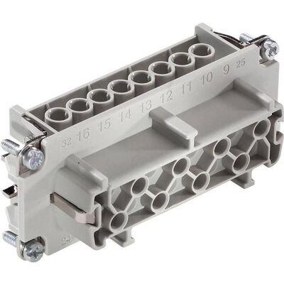 Lapp Insert de connecteur 16P+PE femelle 16A 500V EPIC H-BE 16 BS (10203000), Câble + prise électronique - Publicité Lapp Insert de connecteur 16P+PE femelle 16A 500V EPIC H-BE 16 BS (10203000), Câble + prise électronique - Publicité