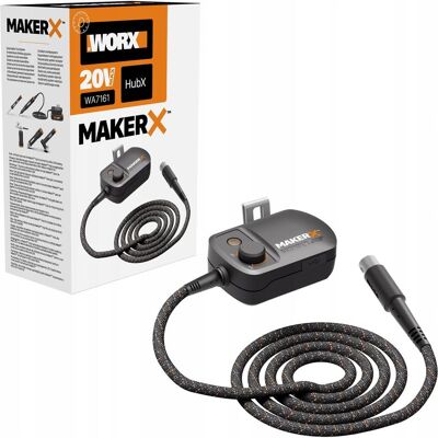 Worx MakerX - Adaptateur de batterie HubX WA7161 (1 pcs), Batteries + piles - Publicité Worx MakerX - Adaptateur de batterie HubX WA7161 (1 pcs), Batteries + piles - Publicité