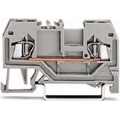 Wago DIN RAIL 2 LEADS 1.5MM2, Accessoires électroniques + boîtier, Gris - Publicité Wago DIN RAIL 2 LEADS 1.5MM2, Accessoires électroniques + boîtier, Gris - Publicité