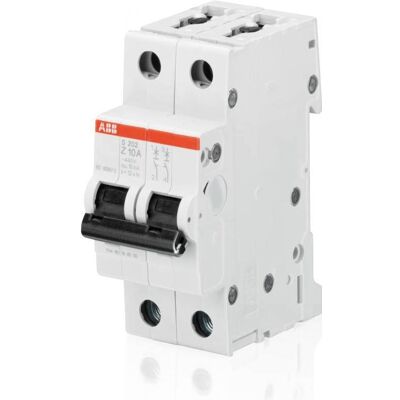 ABB, Disjoncteur, STOTZ-KONTAKT S202-B6 Coupe-circuit Miniature B-type 2 2 module(s) - Publicité ABB, Disjoncteur, STOTZ-KONTAKT S202-B6 Coupe-circuit Miniature B-type 2 2 module(s) - Publicité