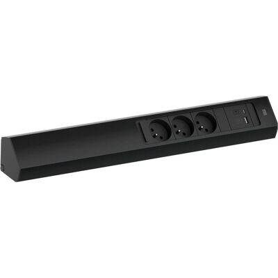 Bachmann - CASIA 2 3x FR prise USB-Charger A/C (932.107) - 2 m - Publicité Bachmann - CASIA 2 3x FR prise USB-Charger A/C (932.107) - 2 m - Publicité