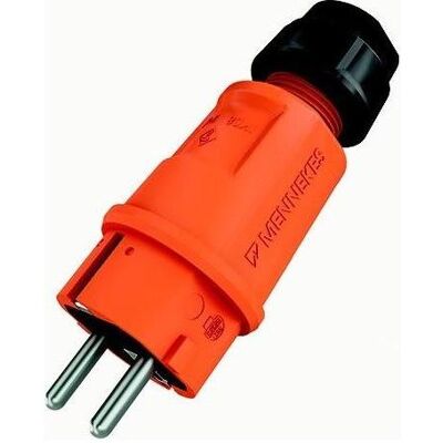 Mennekes, Prise + connecteur, Stecker SCHUKO - Publicité Mennekes, Prise + connecteur, Stecker SCHUKO - Publicité