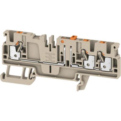 Weidmüller Borne de sectionnement bg 0,5-2,5qmm Banc d'essai 1989830000, Accessoires électroniques + boîtier, Beige - Publicité Weidmüller Borne de sectionnement bg 0,5-2,5qmm Banc d'essai 1989830000, Accessoires électroniques + boîtier, Beige - Publicité