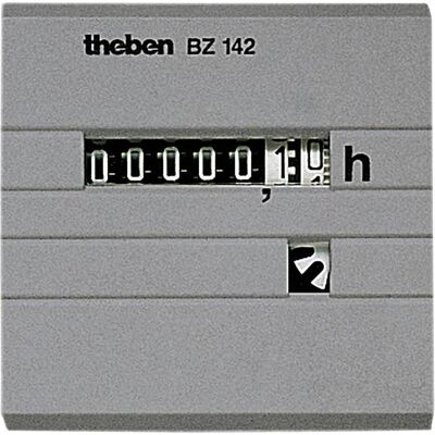 Theben, Compteur de courant, THE BZ 142-1 240V Compteur horaire, façade 48 x 48 mm, montage en façade - Publicité Theben, Compteur de courant, THE BZ 142-1 240V Compteur horaire, façade 48 x 48 mm, montage en façade - Publicité