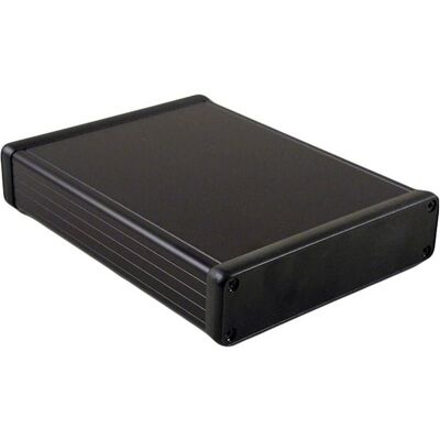 Hammond sal boîtier Boîtier extrudé, 220 x 191 66 (Boîtier), Accessoires électroniques + boîtier, Noir - Publicité Hammond sal boîtier Boîtier extrudé, 220 x 191 66 (Boîtier), Accessoires électroniques + boîtier, Noir - Publicité