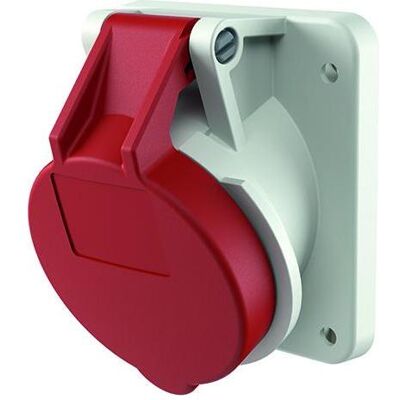 Mennekes, Prise de courant, MEN 3744 Prise CEE en saillie TA IP44 400V 16A 5p 6h - Publicité Mennekes, Prise de courant, MEN 3744 Prise CEE en saillie TA IP44 400V 16A 5p 6h - Publicité