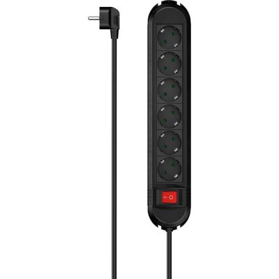 Hama Multiprise, 00223037 Bloc multiprise intelligent 6 sorties CA 1,5 m (6x, CEE 7/3, 1.50 m) - Publicité Hama Multiprise, 00223037 Bloc multiprise intelligent 6 sorties CA 1,5 m (6x, CEE 7/3, 1.50 m) - Publicité