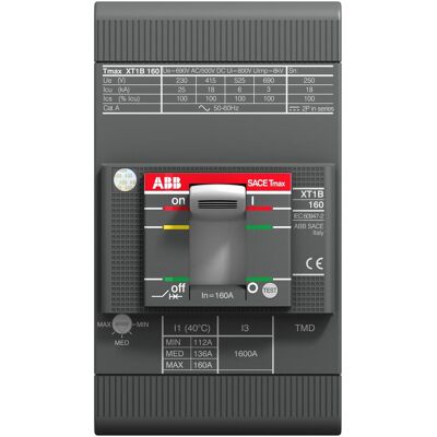 ABB, Disjoncteur, XT1N 160 TMD 160-1 - Publicité ABB, Disjoncteur, XT1N 160 TMD 160-1 - Publicité