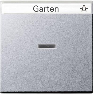 Gira, Accessoires Gamme d'interrupteurs, Bascule F. de contr. + BSF Système 55 F Alu 067026 - Publicité Gira, Accessoires Gamme d'interrupteurs, Bascule F. de contr. + BSF Système 55 F Alu 067026 - Publicité