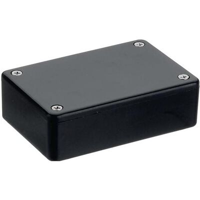 Boîtier ABS 120 x 65 x 40mm noir - Boîtier électronique - Publicité Boîtier ABS 120 x 65 x 40mm noir - Boîtier électronique - Publicité