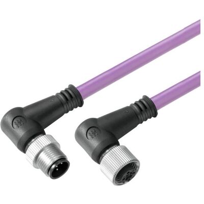 Weidmüller Ligne de données confectionnée cuivre SAIL-M12WM12W-PB-0.5D, Câble + prise électronique, Violet - Publicité Weidmüller Ligne de données confectionnée cuivre SAIL-M12WM12W-PB-0.5D, Câble + prise électronique, Violet - Publicité
