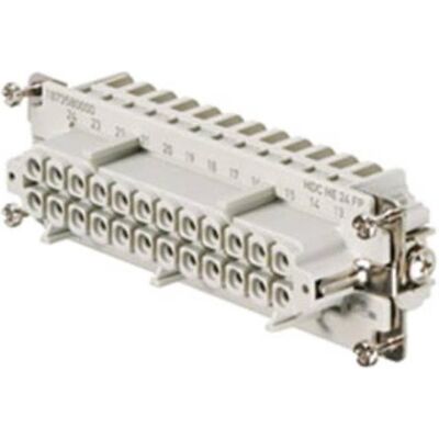 Insert de connecteur industriel 24 broches Weidmüller 1873580000 - Push-In - Publicité Insert de connecteur industriel 24 broches Weidmüller 1873580000 - Push-In - Publicité